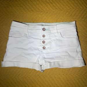 Abercrombie kids white shorts